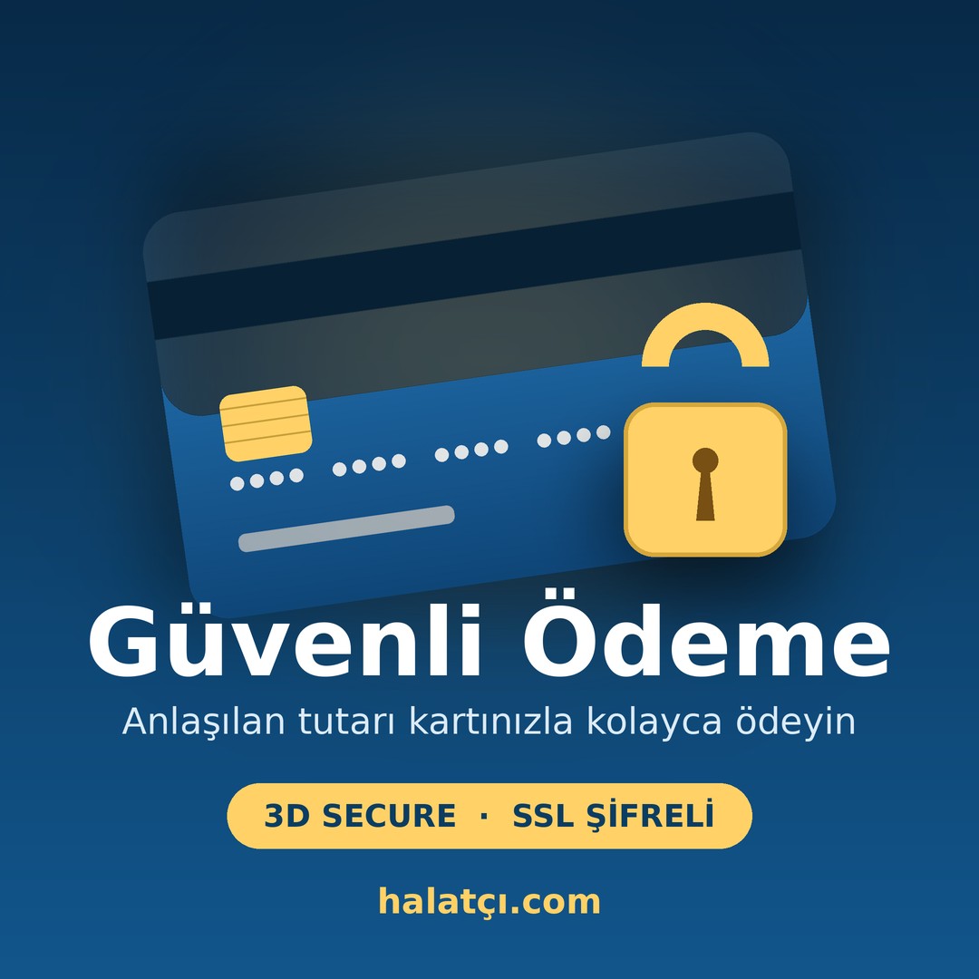 Halatçı Güvenli Ödeme Halatçı güvenli online kart ile ödeme